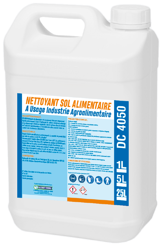 Nettoyant Sol Agroalimentaire DC 4050